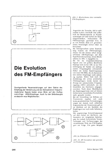  Die Evolution des FM-Empf&auml;ngers (Schaltungen mit Halbleitern, CA3042, BF173) 