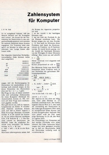  Zahlensysteme f&uuml;r Computer (Grundlagen) 