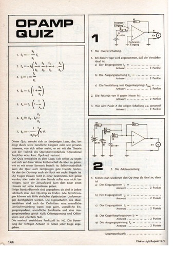  Op-Amp-Quiz (Verst&auml;ndnisfragen) 