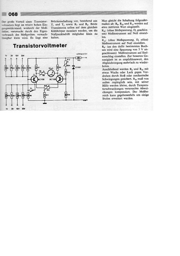  Transistorvoltmeter (mit 2x BC108) 