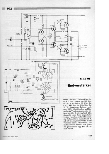  100-W-Endverst&auml;rker (40411) 