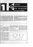  Kursus Entwurftechnik f&uuml;r Halbleiterschaltungen, Teil 1 (Eigenschaften von Diode + Transistor) 