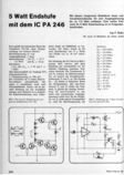  5-Watt-Endstufe mit dem IC PA246 