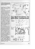  Vier-Watt-Verst&auml;rker f&uuml;r 800-Ohm-Lautsprecher (mit BD115) 