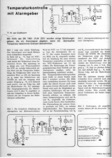  Temperaturkontrolle mit Alarmgeber (mit NTC, SN7401) 