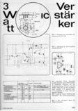 3-Watt-IC-Verstärker (mit Mitsubishi M5102) | Elektor Magazine