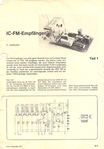  IC-FM-Empf&auml;nger, Teil 1 (mit TBA120) 