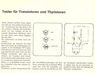  Tester f&uuml;r Transistoren und Thyristoren 