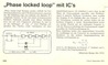  Phase locked loop mit ICs (einfacher PLL mit 7474 und 7400) 