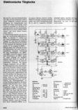  Elektronische T&uuml;rglocke (mit 2x 7401) 