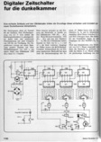  Digitaler Zeitschalter f&uuml;r die Dunkelkammer 