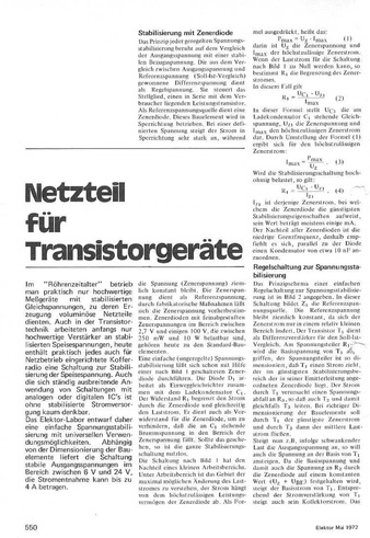  Netzteil f&uuml;r Transistorger&auml;te (6-24 V bei 4 A) 