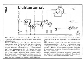  Lichtautomat (Helligkeitsgesteuert mit LDR) 