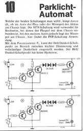  Parklicht-Automat (Auto-Parklicht automatisch ein/ausschalten, LDR) 