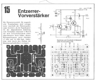  Entzerrer-Vorverst&auml;rker (f&uuml;r magnetische Tonabnehmer) 