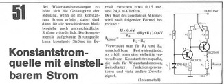  Konstantstromquelle mit einstellbarem Strom (0,15 - 24,4 mA) 