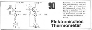  Elektronisches Thermometer (mit NTC, mA-Meter) 