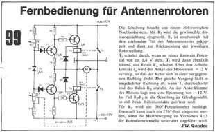  Fernbedienung f&uuml;r Antennenrotoren 