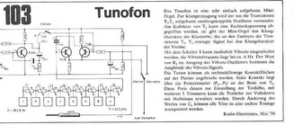  Tunofon (Mini-Orgel) 