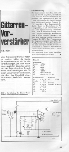  Gitarrenvorverst&auml;rker 