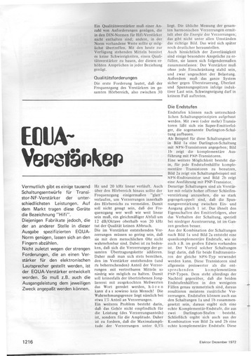  EQUA-Verst&auml;rker (HiFi-Verst&auml;rker bis 100 W) 