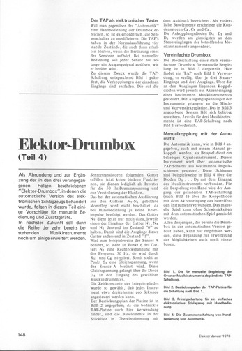 Elektor-Drumbox, Teil 4 (elektronisches Schlagzeug) 