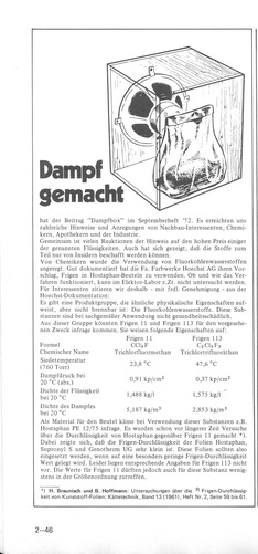  Dampf gemacht (zu Dampfbox aus Heft 09/72, Auswahl an Fl&uuml;ssigkeiten) 