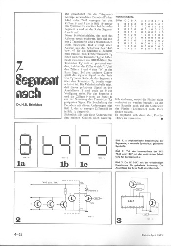  7-Segment nach (Bei Anzeige von 6 und 9 weiteres Segment aktivieren) 