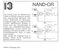  NAND-&gt;OR 