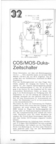  Duka-Zeitschalter (COS/MOS32) 