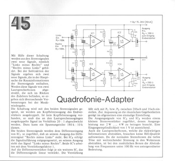  Quadrofonie-Adapter 