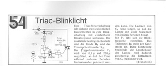  Triac-Blinklicht 