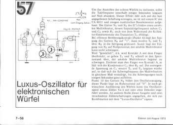  Luxus-Oszillator f&uuml;r elektronischen W&uuml;rfel 