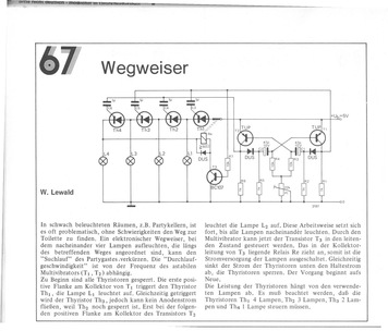  Wegweiser (Lauflicht) 