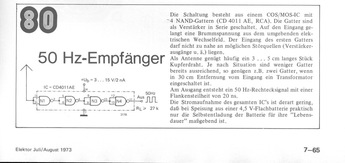  50-Hz-Empf&auml;nger 