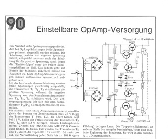  Einstellbare OpAmp-Versorgung 