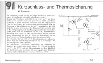  Kurzschluss- und Thermo-Sicherung 