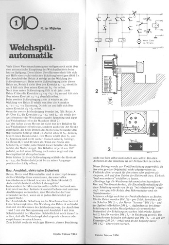  Weichsp&uuml;lautomatik (&auml;ltere Waschmaschinen nachr&uuml;sten) 