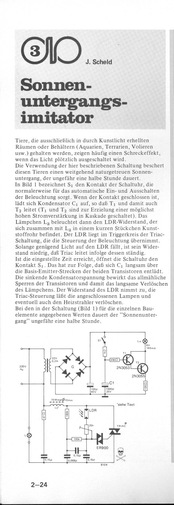  Sonnenuntergangsimitator (Licht langsam in 30 Minuten verl&ouml;schen lassen) 