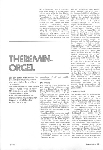  Theremin-Orgel 
