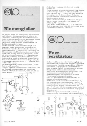  Blumengie&szlig;er (Feuchtef&uuml;hler schaltet Pumpe) 