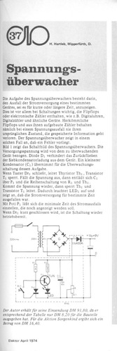  Spannungs&uuml;berwacher (Netzausfall anzeigen) 