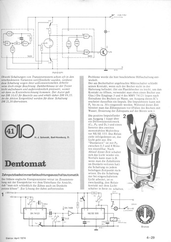  Dentomat (Nach dem Z&auml;hneputzen Licht ausschalten) 