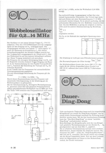  Wobbeloszillator f&uuml;r 0,2-14 MHz (7490 mit Varicaps) 