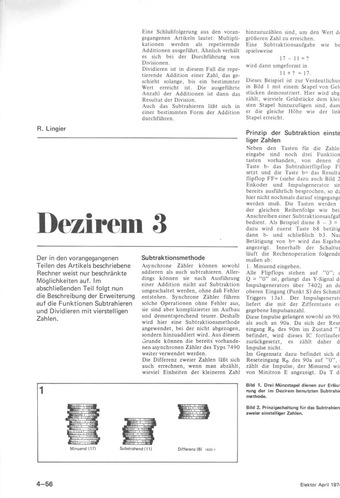  Dezirem, Teil 3 (selbstgebauter Taschenrechner) 