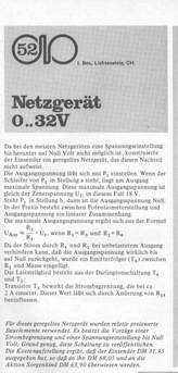  Netzger&auml;t 0-32 V 