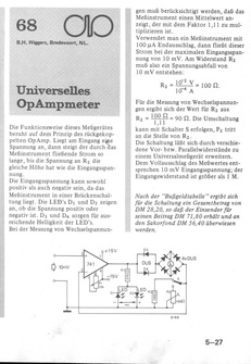  Universelles OpAmpmeter 