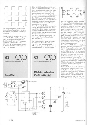  Elektronisches Fu&szlig;ballspiel 