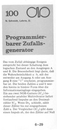  Programmierbarer Zufallsgenerator 