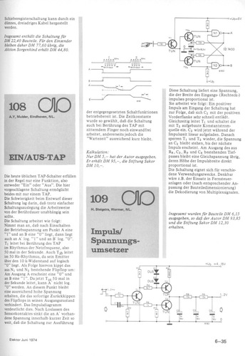  Impuls/Spannungsumsetzer 